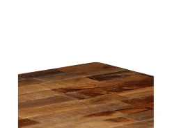 Mesa consola de teca maciza reciclada 90x30x76 cm