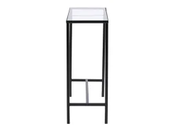 Mesa consola Dipp negra.