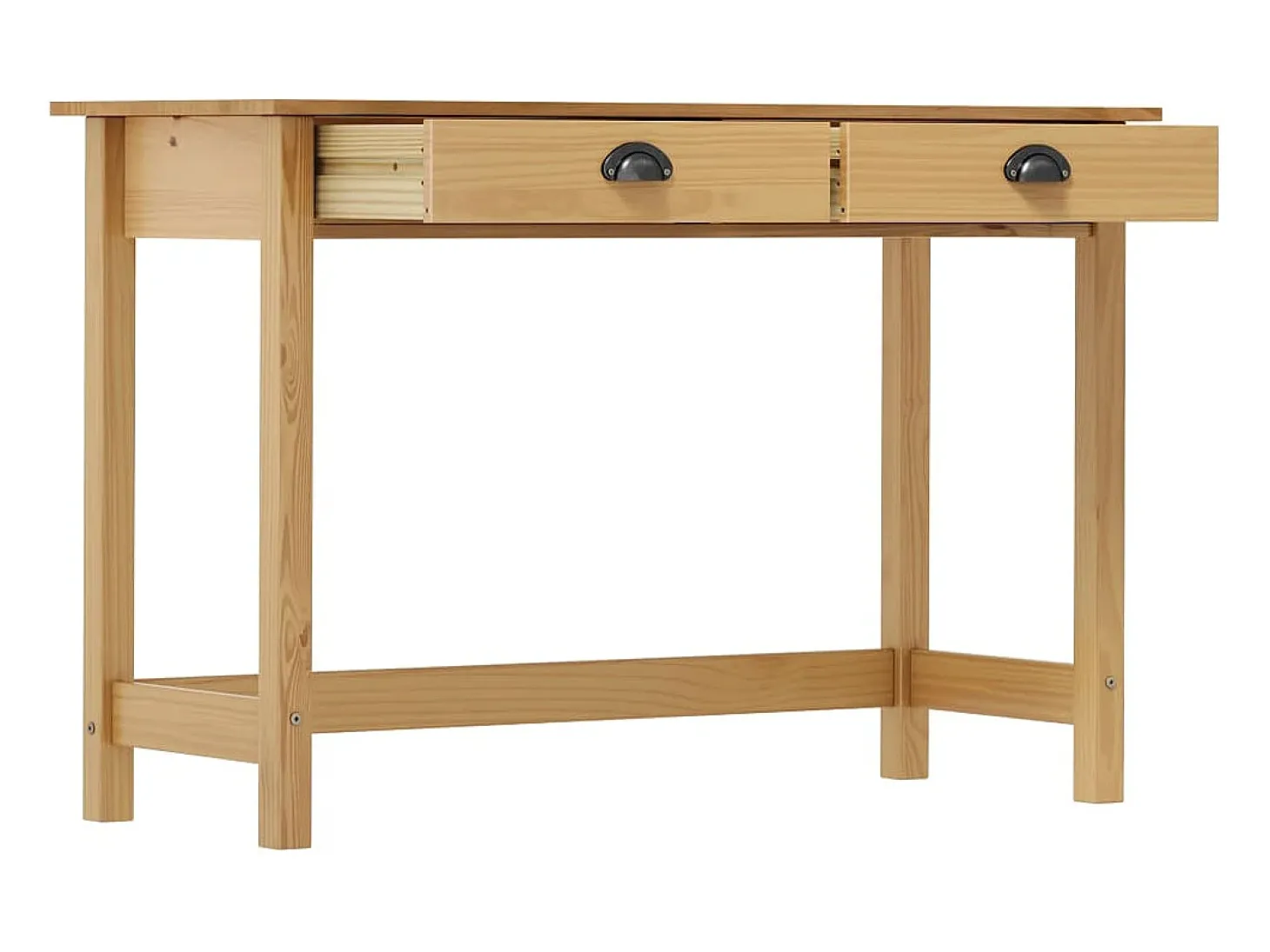 Mesa consola Hill con 2 cajones madera pino 110x45x74 cm ES460893