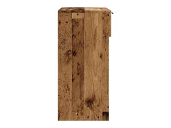 Mesa consola madera contrachapada envejecida 90x36x75 cm