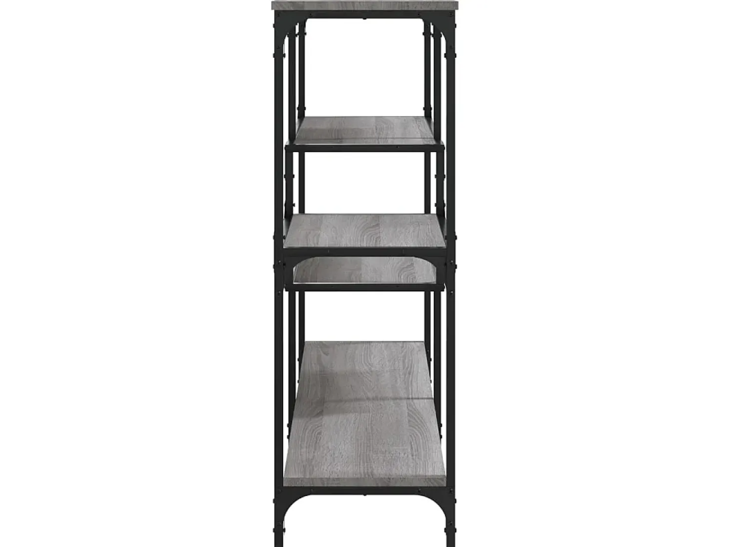 Mesa consola madera contrachapada gris Sonoma 103x32x95 cm ES464427