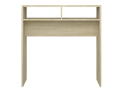 Mesa consola madera contrachapada roble Sonoma 78x30x80 cm ES940072