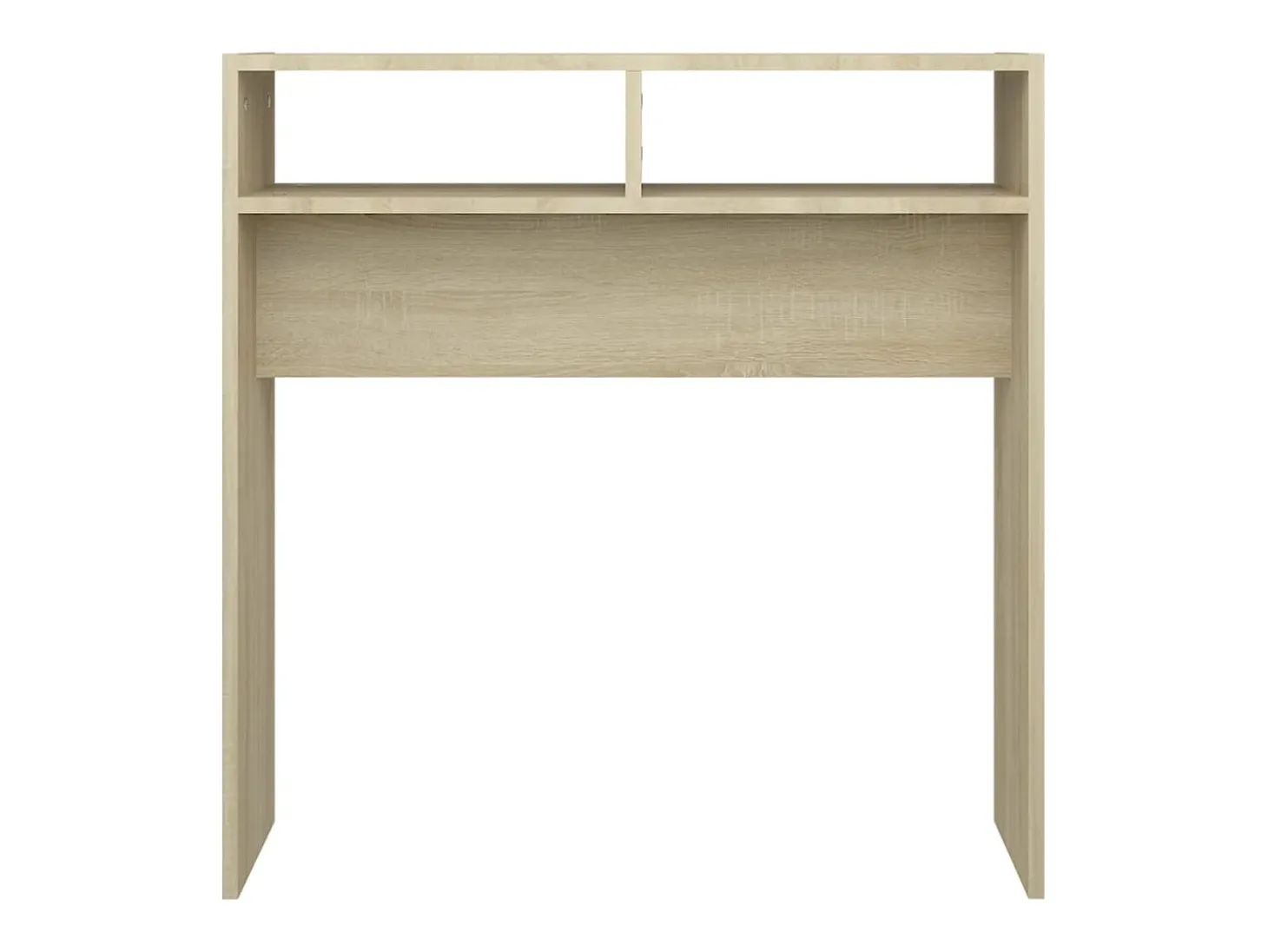 Mesa consola madera contrachapada roble Sonoma 78x30x80 cm ES940072