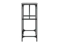 Mesa consola madera de ingeniería gris Sonoma 100x32x75 cm ES967216