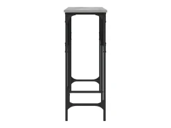 Mesa consola madera de ingeniería gris Sonoma 140x29x75 cm ES759020