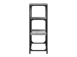 Mesa consola madera de ingeniería gris Sonoma 89,5x28x76 cm ES964172