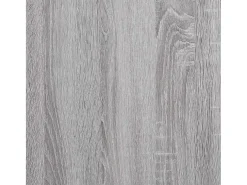 Mesa consola madera de ingeniería gris Sonoma 75x40x75 cm