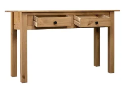Mesa consola madera maciza pino Panamá Range 110x40x72 cm