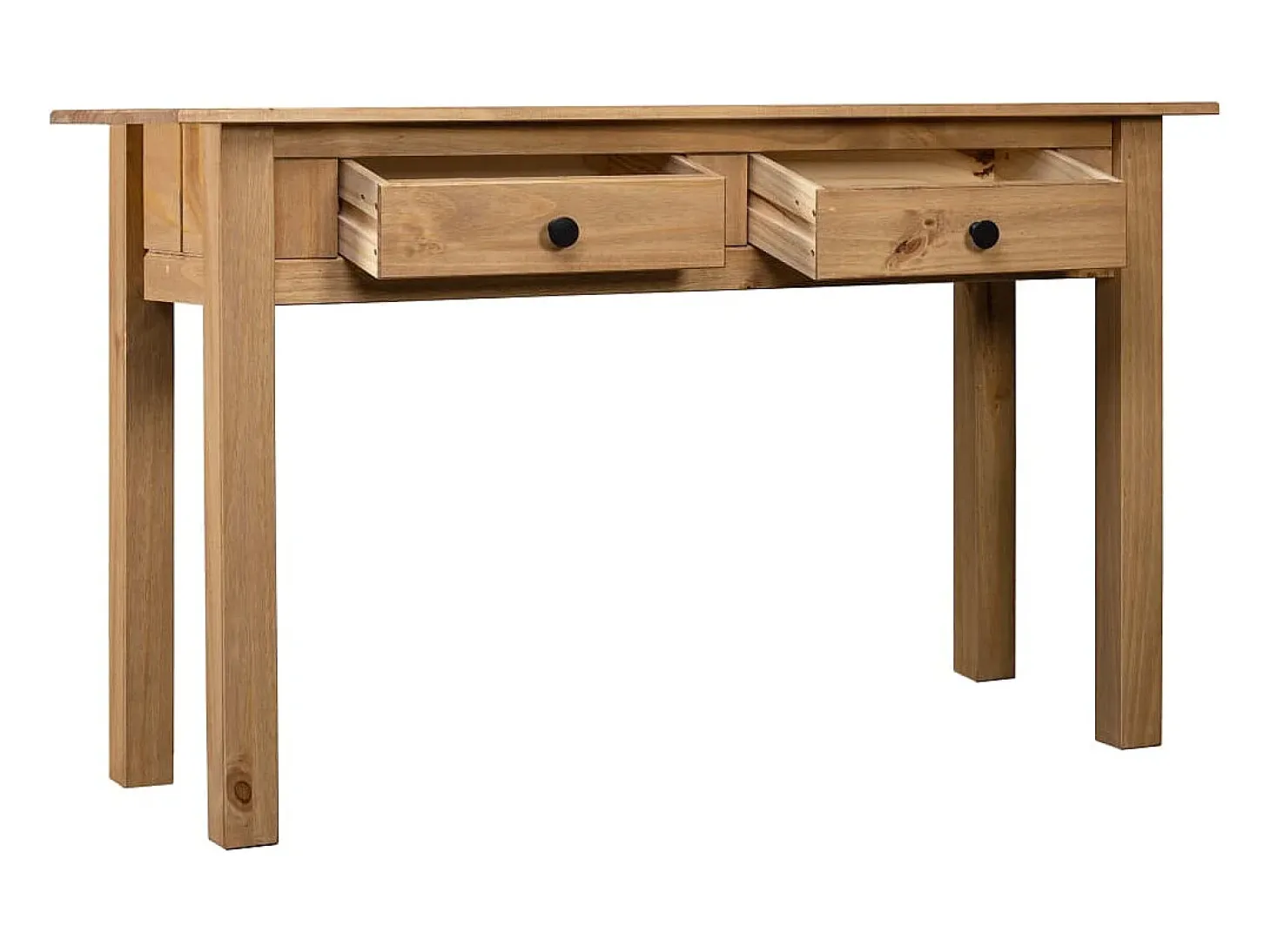 Mesa consola madera maciza pino Panamá Range 110x40x72 cm