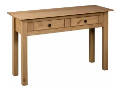 Mesa consola madera maciza pino Panamá Range 110x40x72 cm