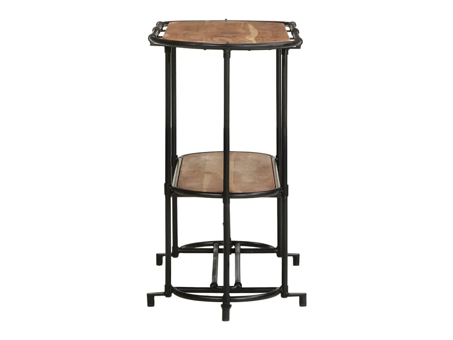 Mesa consola madera maciza de acacia 110x42x76 cm