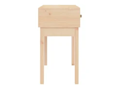 Mesa consola madera maciza de pino 76,5x40x75 cm