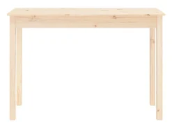 Mesa consola madera maciza de pino 110x40x75 cm