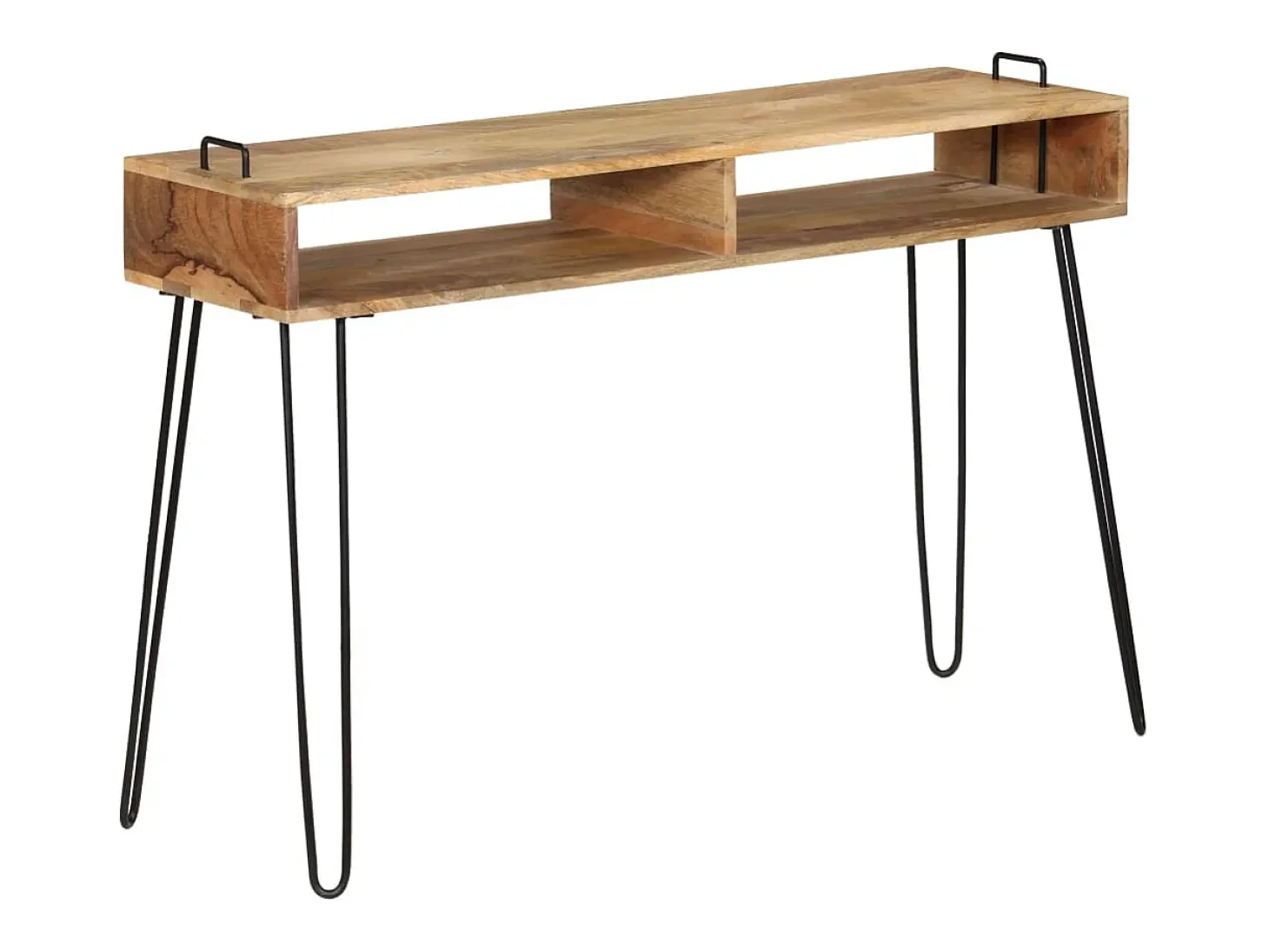 Mesa consola Madera maciza de mango 115 x 35 x 76 cm