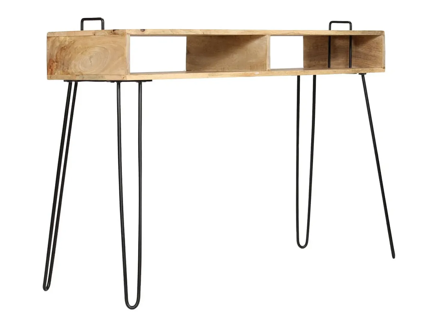 Mesa consola Madera maciza de mango 115 x 35 x 76 cm
