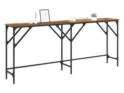 Mesa Consola Madera vieja 180 x 29 x 75 cm Madera contrachapada