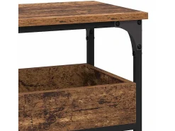 Mesa Consola Madera vieja 100 x 29 x 75 cm Madera contrachapada