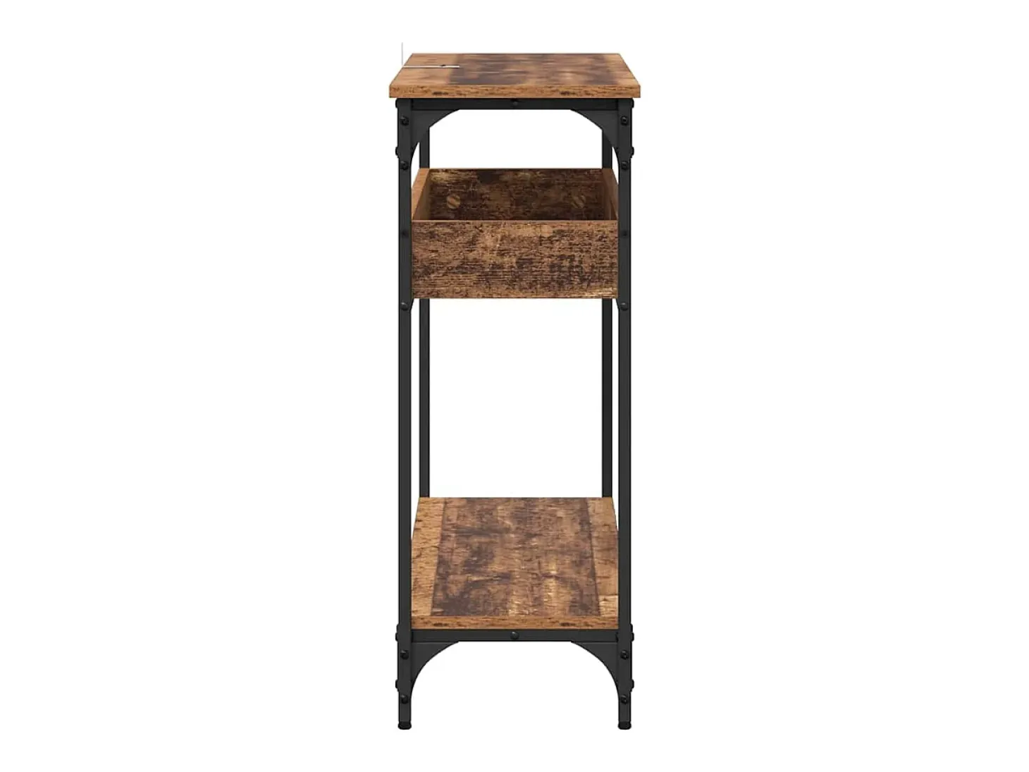 Mesa Consola Madera vieja 100 x 29 x 75 cm Madera contrachapada