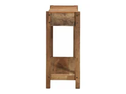 Mesa Consola Marrón 107 x 33 x 76 cm Madera maciza recuperada