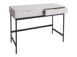 Mesa consola MCW-O41, aspecto madera blanco
