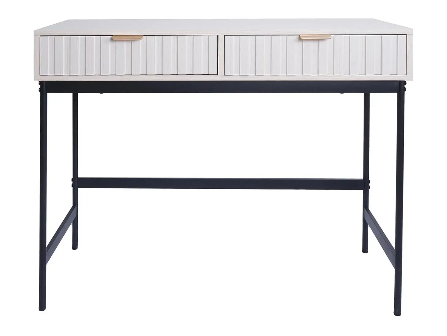 Mesa consola MCW-O41, aspecto madera blanco