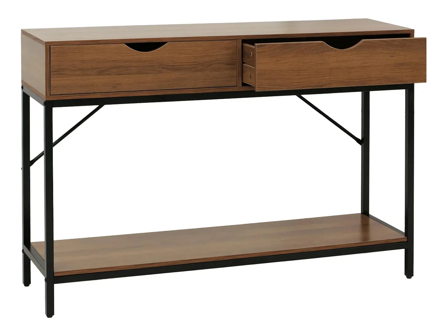 Mesa consola MCW-O76, marrón