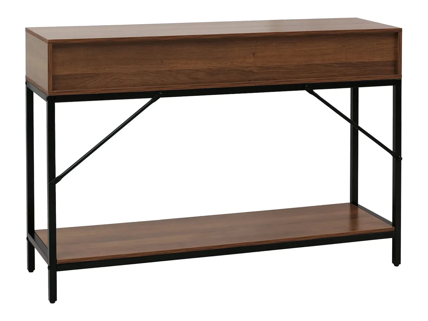 Mesa consola MCW-O76, marrón