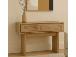 Mesa consola MCW-O31, olmo natural