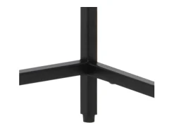 Mesa consola Newcastle 1 estante color negro.