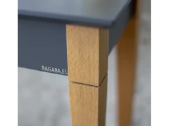 Mesa Consola Pequeña Con Estante 85 x 35 cm Mimo Blanca