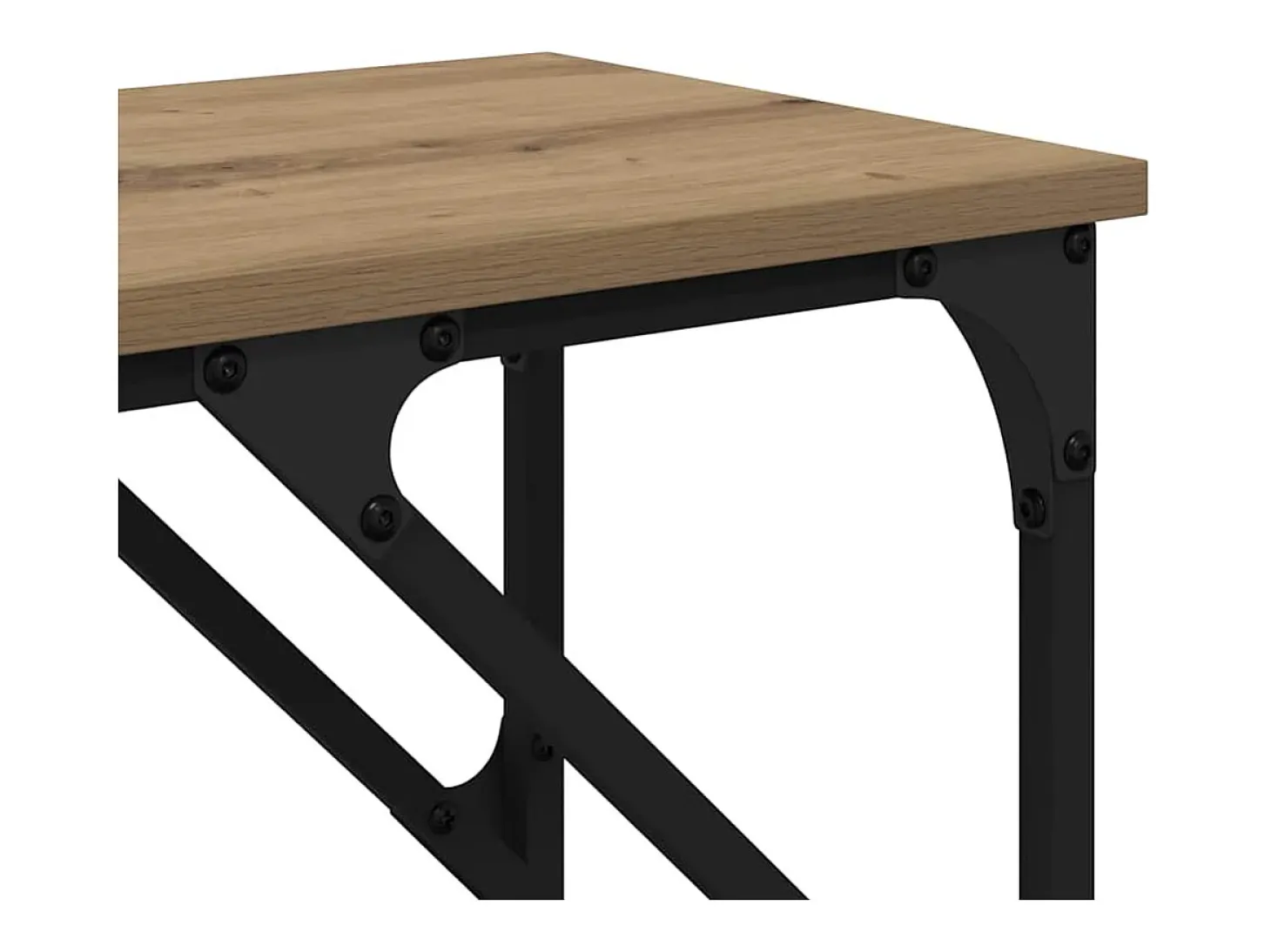 Mesa Consola Roble artisan 180 x 29 x 75 cm
