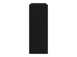 Mesa Consola Roble negro 105 x 30 x 80 cm Madera contrachapada