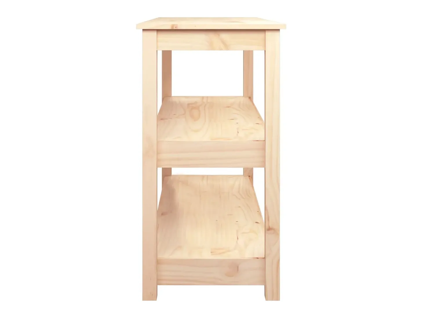 Mesa consola 110x40x74 cm Madera maciza de pino
