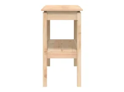 Mesa consola 110x40x75 cm Madera maciza de pino