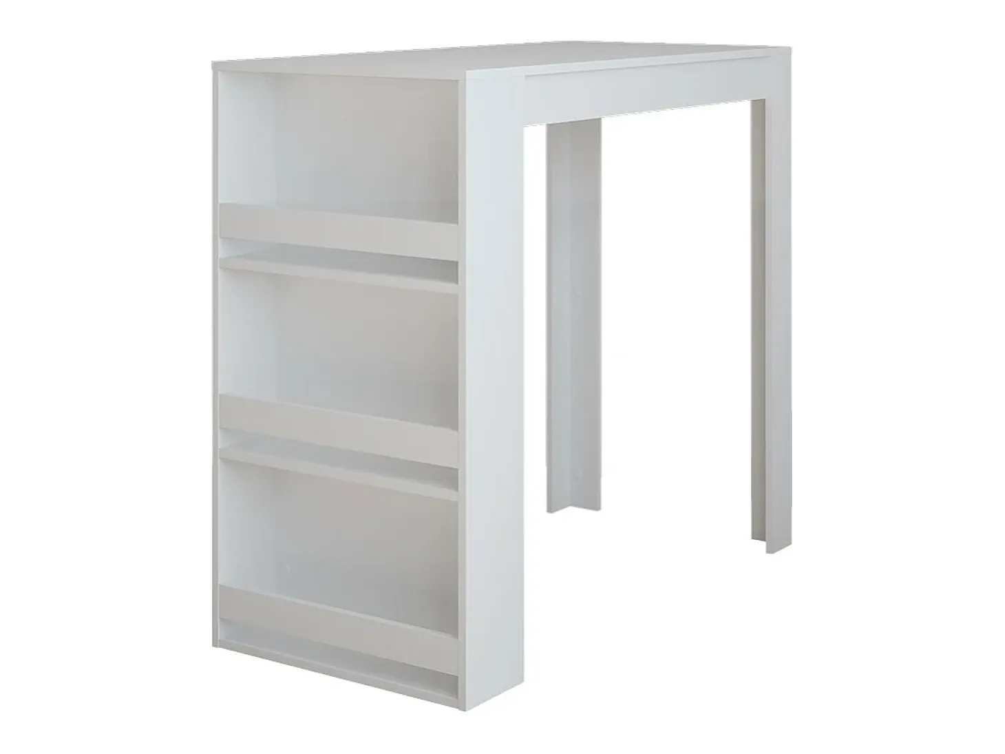 Mesa de bar blanco 57x117x106 repose