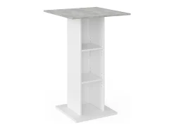 Mesa de bar hormigón 70x70x109 rodeo