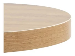 Mesa de bistró MDF marrón claro 50 cm