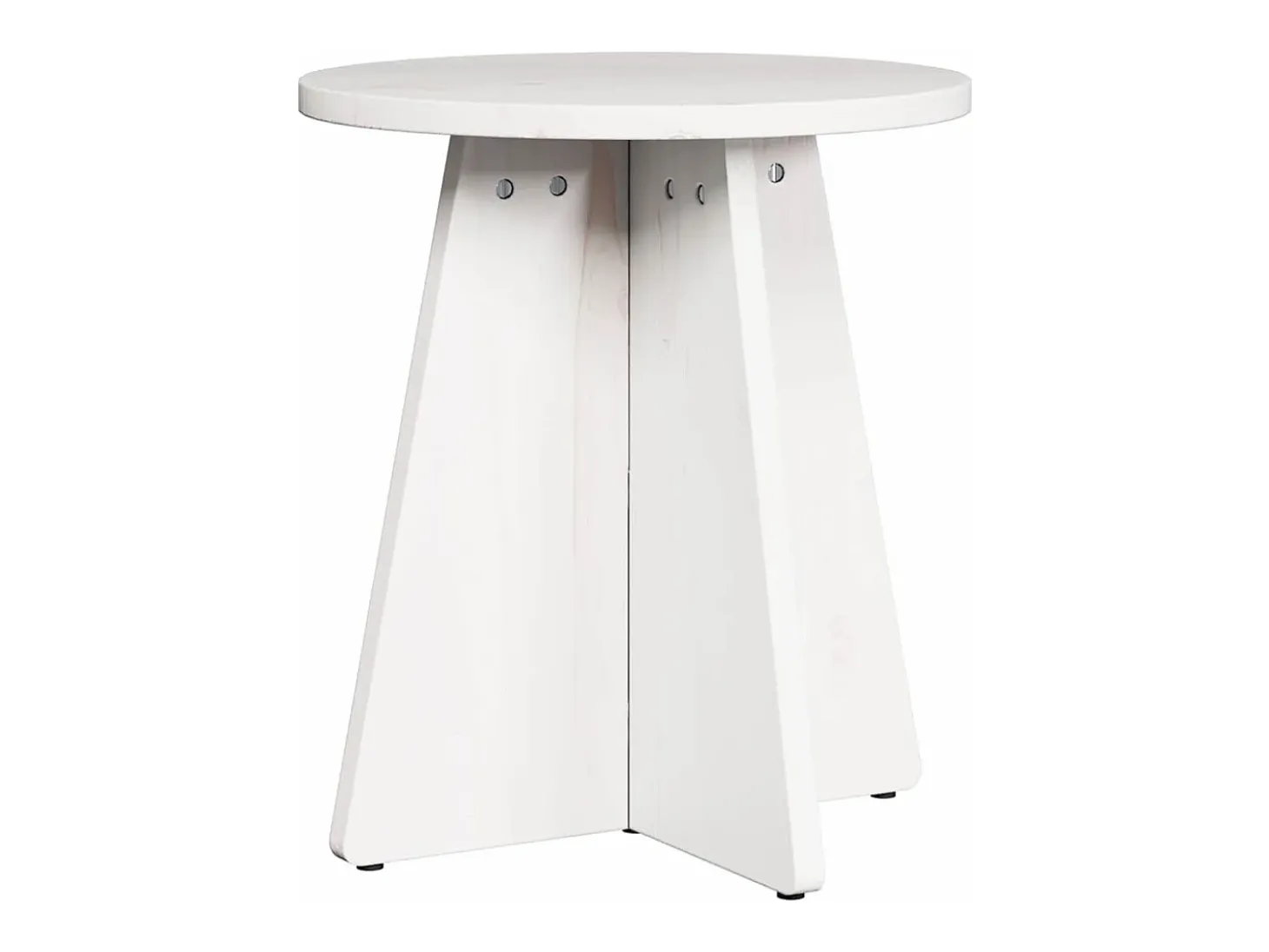 Mesa de Café 3 piezas 49 x 49 x 30 cm Madera maciza de pino