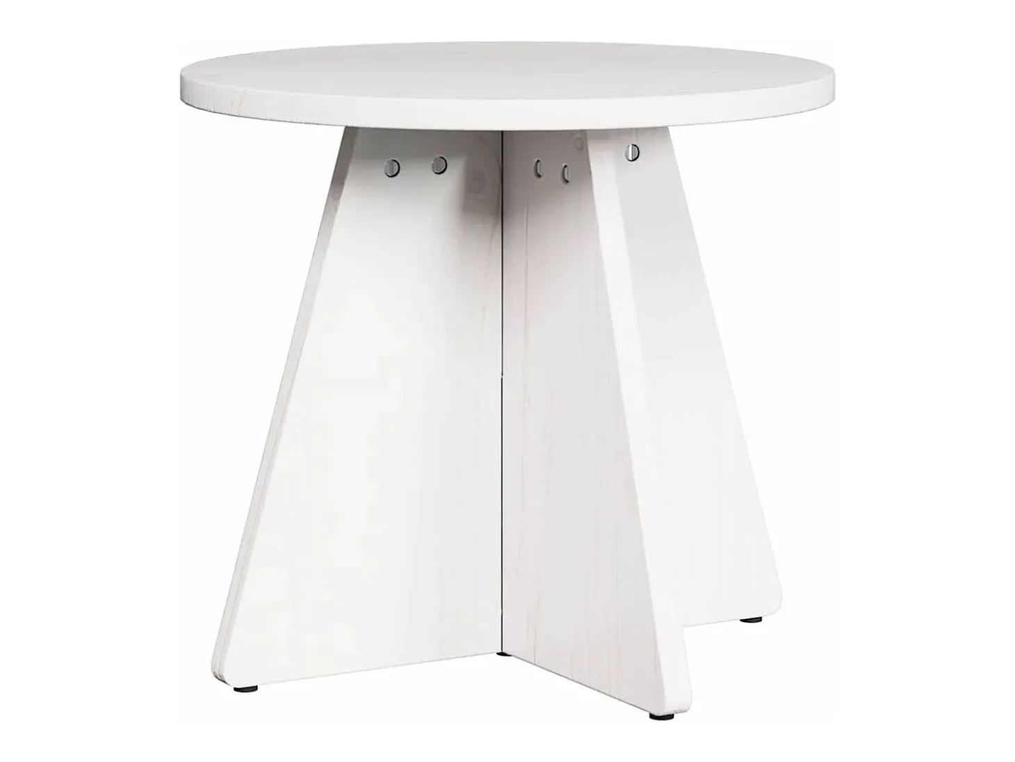Mesa de Café 3 piezas 49 x 49 x 30 cm Madera maciza de pino