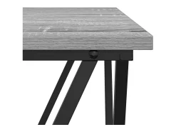 Mesa de Café 3 piezas Gris sonoma 50 x 50 x 40 cm