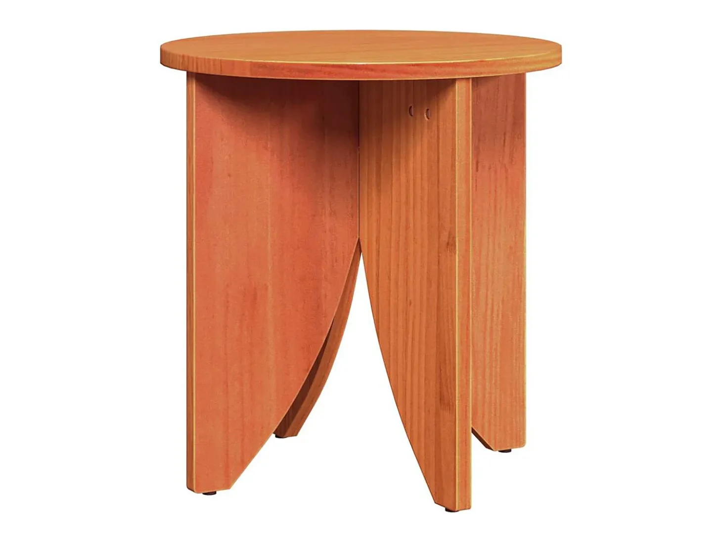 Mesa de Café 2 piezas Marrón cera 41.5 x 41.5 x 44 cm