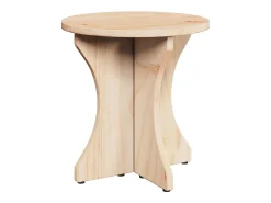 Mesa de Café 3 piezas Natural 46 x 46 x 47 cm