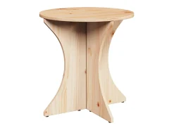 Mesa de Café 3 piezas Natural 46 x 46 x 47 cm