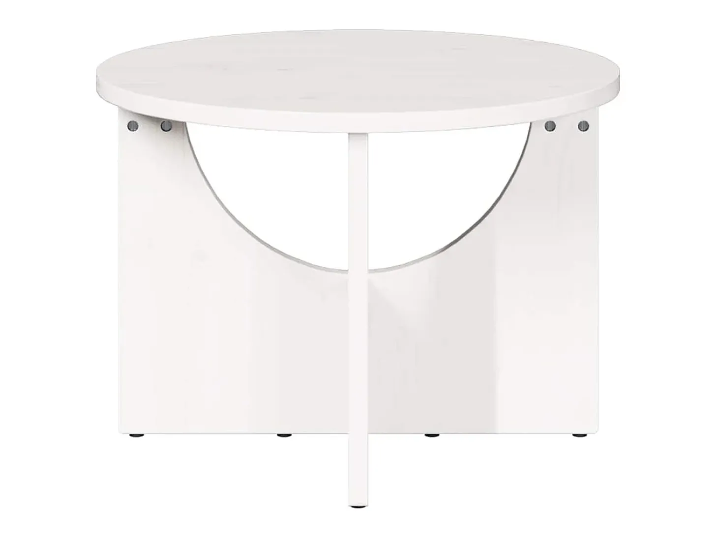 Mesa de Café 50 x 50 x 35 cm Madera maciza de pino