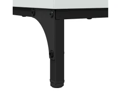Mesa de Café brillante 90 x 49 x 46 cm Madera contrachapada