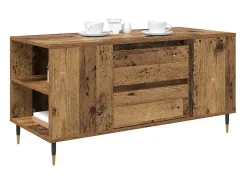 Mesa de Café con cajón Madera vieja 102 x 44.5 x 50 cm