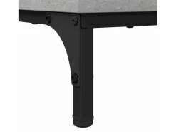 Mesa de Café Gris hormigón 90 x 49 x 46 cm Madera contrachapada