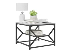 Mesa de Café Gris sonoma 51 x 50 x 40 cm