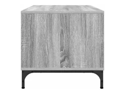 Mesa de Café Gris sonoma 90 x 49 x 46 cm Madera contrachapada