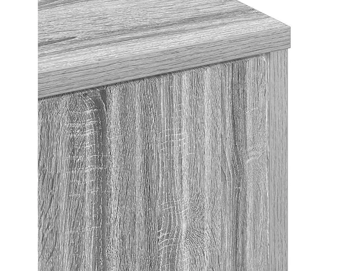 Mesa de Café Gris sonoma 90 x 49 x 46 cm Madera contrachapada